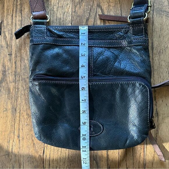 Fossil leather crossbody - Picture 3 of 8
